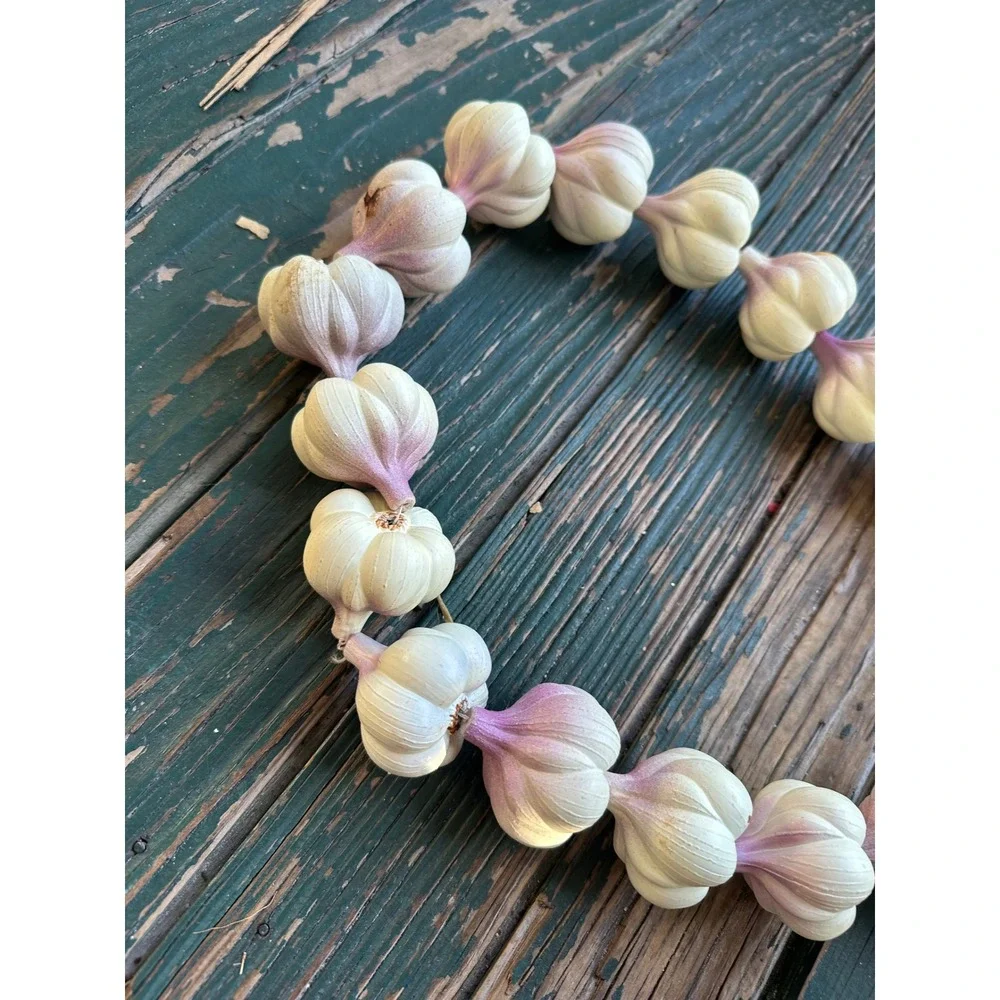 Artificial Garlic Bulb Strand Garland 30